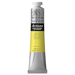 Winsor & Newton Artisan Water Mixable Oil Paint - Lemon Yellow, 200 ml tube