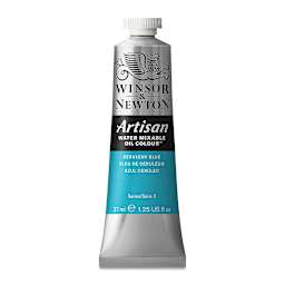 Winsor & Newton Artisan Water Mixable Oil Paint - Cerulean Blue, 37 ml tube