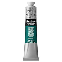 Winsor & Newton Artisan Water Mixable Oil Paint - Phthalo Green (Blue Shade), 200 ml tube