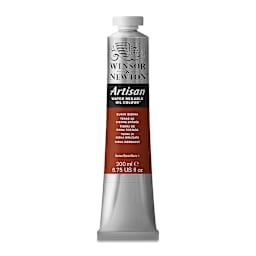 Winsor & Newton Artisan Water Mixable Oil Paint - Burnt Sienna, 200 ml tube