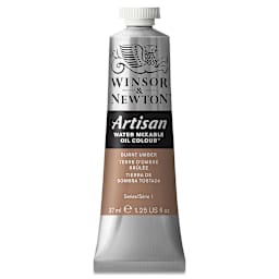 Winsor & Newton Artisan Water Mixable Oil Paint - Burnt Umber, 37 ml tube