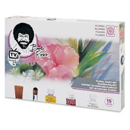 Bob Ross Flower Oil Painting Set