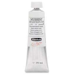 Schmincke Mussini Oil Color - Flake White Subst., 150 ml tube