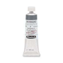 Schmincke Mussini Oil Color - Bluish Gray 2, 35 ml tube