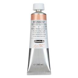 Schmincke Mussini Oil Color - Burnt Ochre Light, 150 ml tube