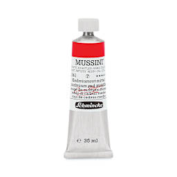 Schmincke Mussini Oil Color - Transparent, Cadmium Red Middle, 35 ml tube