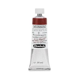 Schmincke Mussini Oil Color - Transparent, Madder Root Tone, 35 ml tube
