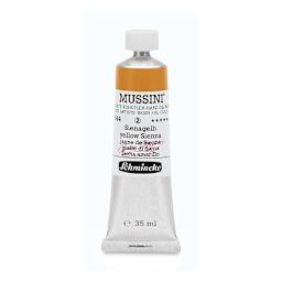 Schmincke Mussini Oil Color - Semi-Transparent, Yellow Sienna, 35 ml tube