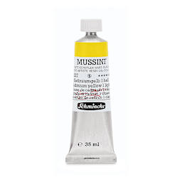 Schmincke Mussini Oil Color - Cadmium Yellow 1 Light, 35 ml tube