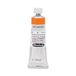 Schmincke Mussini Oil Color - Cadmium Orange, 35 ml tube