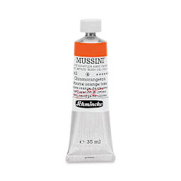 Schmincke Mussini Oil Color - Transparent, Chrome Orange Tone, 35 ml tube