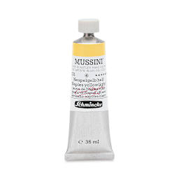 Schmincke Mussini Oil Color - Naples Yellow Light, 35 ml tube