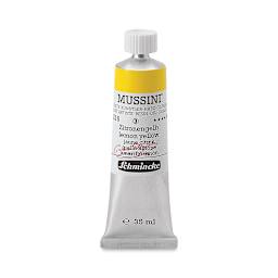 Schmincke Mussini Oil Colors - Lemon Yellow, 35 ml tube