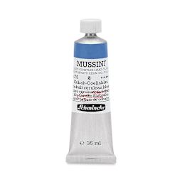 Schmincke Mussini Oil Color - Cobalt Cerulean Blue, 35 ml tube