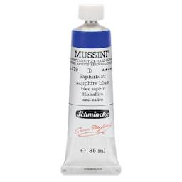 Schmincke Mussini Oil Color - Sapphire Blue, 35 ml tube