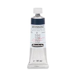 Schmincke Mussini Oil Color - Indigo, 35 ml tube