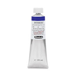 Schmincke Mussini Oil Color - Ultramarine Blue Light, 150 ml tube