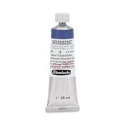 Schmincke Mussini Oil Color - Translucent Oriental Blue, 35 ml tube