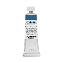 Schmincke Mussini Oil Colors - Cobalt Blue Light, 35 ml tube