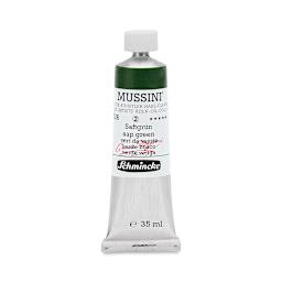 Schmincke Mussini Oil Color - Transparent, Sap Green, 35 ml tube