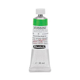 Schmincke Mussini Oil Color - Transparent, Cobalt Green Opaque, 35 ml tube