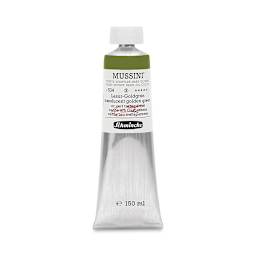 Schmincke Mussini Oil Color - Translucent Golden Green, 150 ml tube