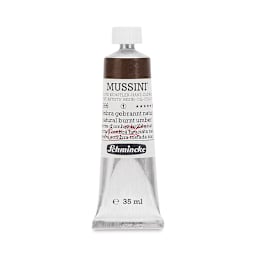 Schmincke Mussini Oil Color - Natural Burnt Umber, 35 ml tube