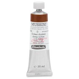 Schmincke Mussini Oil Color - Deep Ochre, 35 ml tube