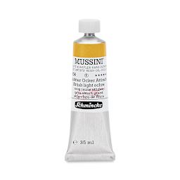 Schmincke Mussini Oil Color - Attish Light Ochre, 35 ml tube