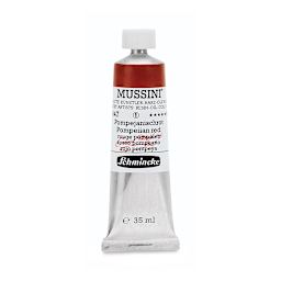 Schmincke Mussini Oil Color - Pompeiian Red, 35 ml tube