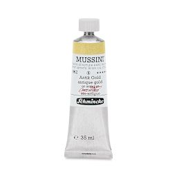Schmincke Mussini Oil Color - Antique Gold, 35 ml tube