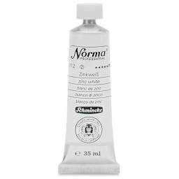 Schmincke Norma Professional Oil Paint - Zinc White, 35 ml, Tube