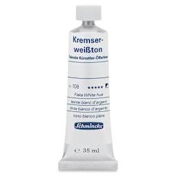 Schmincke Flake White Hue Oil Paint - 35 ml