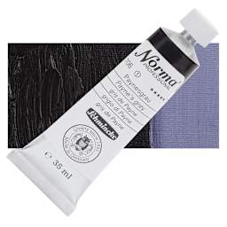 Schmincke Norma Professional Oil Paint - Payne's Grey, 35 ml, Tube and swatch
