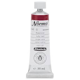 Schmincke Norma Professional Oil Paint - Ruby Red, 35 ml, Tube