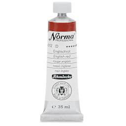 Schmincke Norma Professional Oil Paint - English Red, 35 ml, Tube