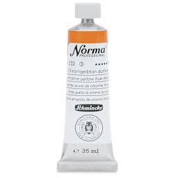Schmincke Norma Professional Oil Paint - Chrome Yellow Hue Deep, 35 ml, Tube