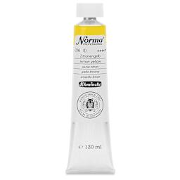 Schmincke Norma Professional Oil Paint - Lemon Yellow, 120 ml, Tube