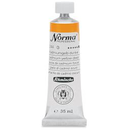 Schmincke Norma Professional Oil Paint - Cadimum Yellow Deep, 35 ml, Tube
