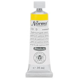 Schmincke Norma Professional Oil Paint - Cadimum Yellow Lemon, 35 ml, Tube
