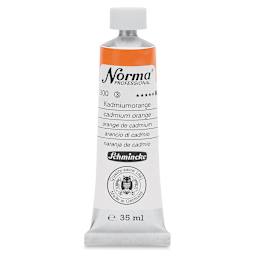 Schmincke Norma Professional Oil Paint - Cadmium Orange, 35 ml, Tube