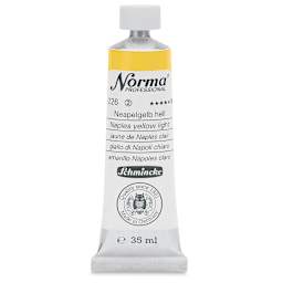 Schmincke Norma Professional Oil Paint - Naples Yellow Light, 35 ml, Tube