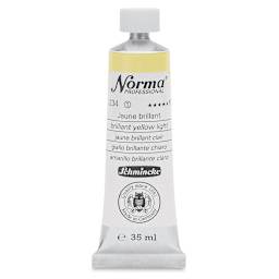 Schmincke Norma Professional Oil Paint - Brilliant Yellow Light, 35 ml, Tube