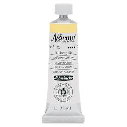 Schmincke Norma Professional Oil Paint - Brilliant Yellow, 35 ml, Tube