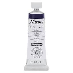 Schmincke Norma Professional Oil Paint - Indigo, 35 ml, Tube