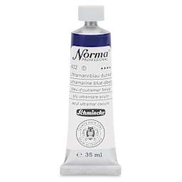 Schmincke Norma Professional Oil Paint - Ultramarine Blue Deep, 35 ml, Tube