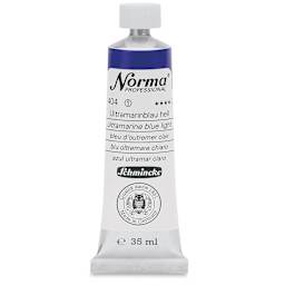 Schmincke Norma Professional Oil Paint - Ultramarine Blue Light, 35 ml, Tube