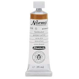 Schmincke Norma Professional Oil Paint - Golden Ochre, 35 ml, Tube