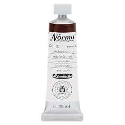 Schmincke Norma Professional Oil Paint - Agate Brown, 35 ml, Tube