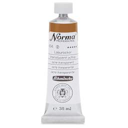 Schmincke Norma Professional Oil Paint - Translucent Ochre, 35 ml, Tube